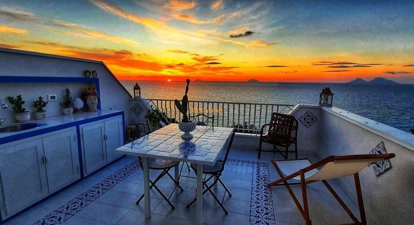 Casa tramonto